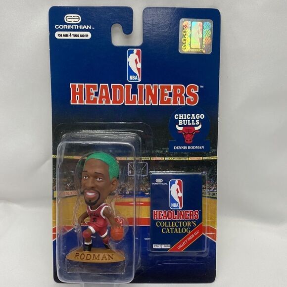 💙NIB Trio Dennis Rodman Headliners - Picture 4 of 5